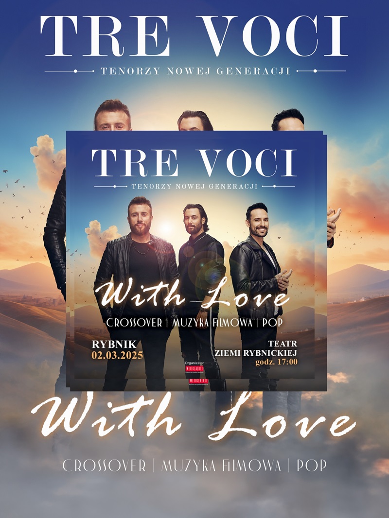 TRE VOCI  "With Love ". Platinum Concert 