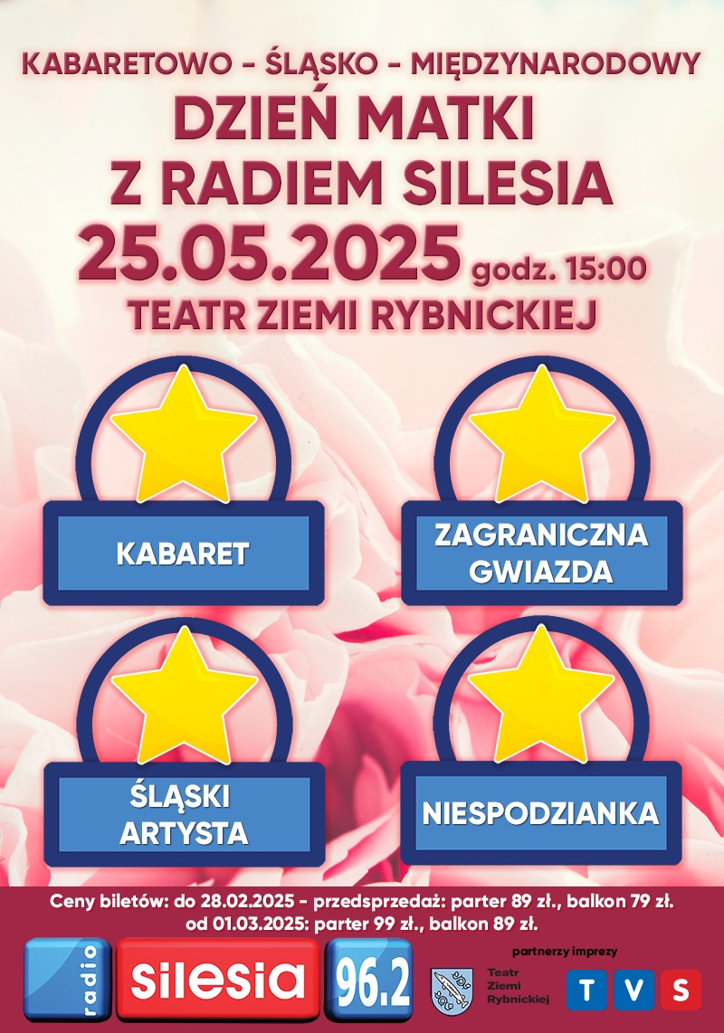 Kabaretowy Śląsko-Międzynarodowy Dzień Matki z Radiem Silesia